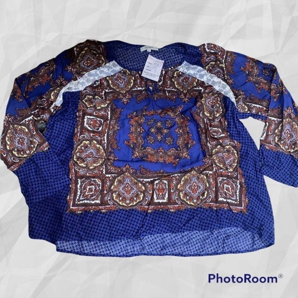 Umgee‎ Navy tunic size large